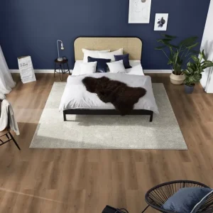 Heißes Angebot Designer's LVT ONE | Eiche gebürstet braun - Klick+